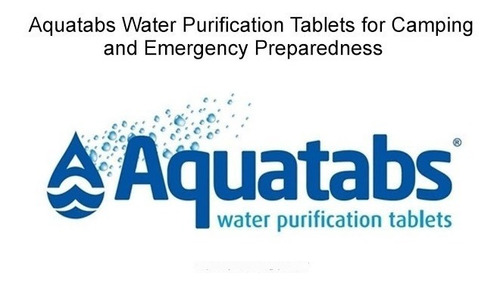 Imagen 9 de 9 de Tableta Pastilla Purificadora De Agua Aquatabs 1 X 5 Litros