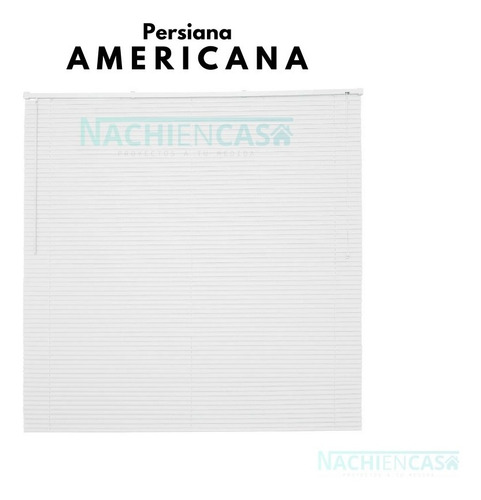 Persiana Americana Cortina Pvc De 0.70 X 1.20 Nachiencasa