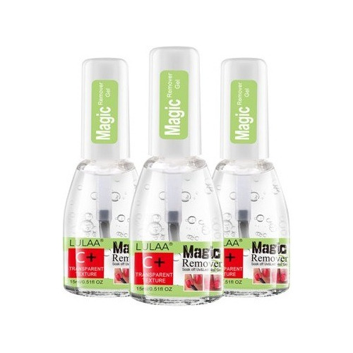3pz Remover Gel 15ml / Quita Gel Esmalte De Color Y Acrílic