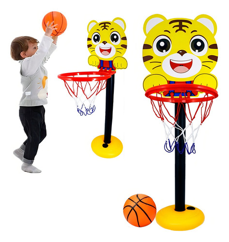 Canasta De Basketball Ajustable Para Niño Juego Infantil,basketball,canasta Basketball