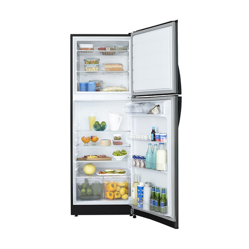 Heladera Drean HDR400F11 negra con freezer 396L 220V