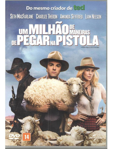 Dvd Um Milhão De Maneiras Pegar Uma Pistola - Frete 10,00