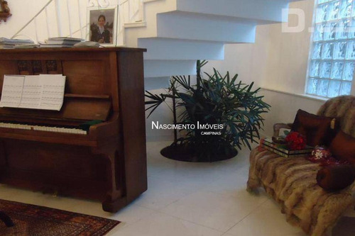 Casa Com 3 Suítes À Venda, 450 M² Por R$ 2.498.000 - Alphaville Dom Pedro - Campinas/sp - Ca0387