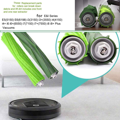 Rodillo De Cepillo Principal Para Roomba I7 E5 E6 I Serie R