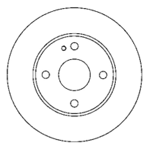 Disco Freno Delantero (235mm) Mazda 323 92-92