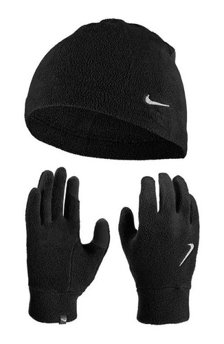 Set De Guantes Y Gorro Nike Dri-fit Fleece Dn0578