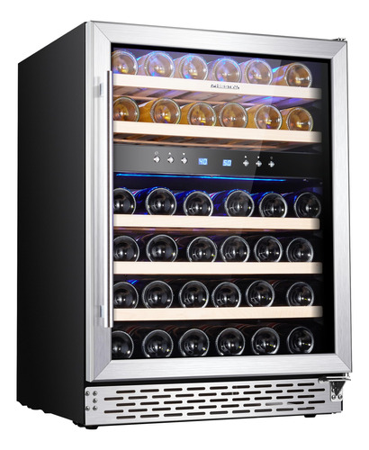 Phiestina Refrigerador De Vino, Enfriador De Vino De 24 PuLG
