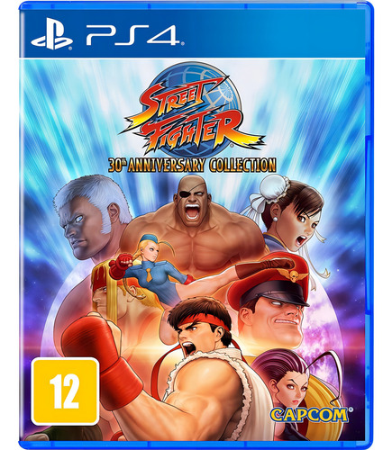 Street Fighter 30th Anniversary Ps4 Físico Usado Playstation (Usado)