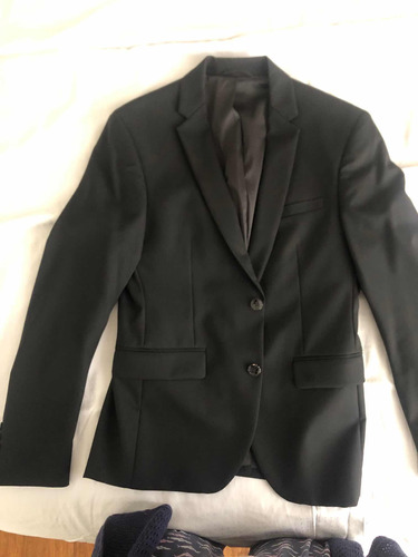 Traje Negro Hombre