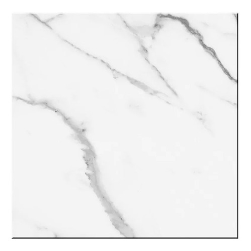Imagen 2 de 5 de Porcelanato 58x58 Calacatta Cava Pulido Espejo Cerro Negro