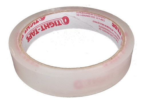 Fita Adesiva 18mm X 50 Metros Transparente - 234un - 18x50