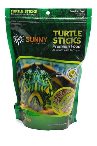 Imagen 2 de 6 de 15 Alimento Para Tortuga 300g Turtle Sticks Comida Premium