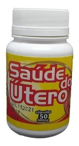 Saúde Do Útero Em Cápsula - 50 Cápsulas