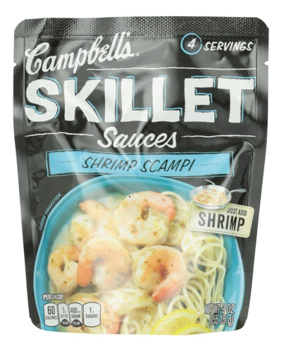 Campbell 's Sartén Salsascamarón Scampi (2 Unidades) 9 Oz Bo