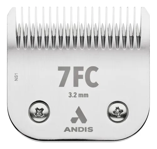 comprar Lâmina de reposição de aço para máquinas de cortar pêlos de animais de estimação tamanho 7FC Andis Ultraedge