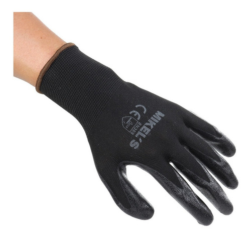 Guantes Nylon C/espuma Nitrilo Grandes Gen-2g Mikels