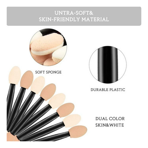 Aplicadores De Sombras De Ojos, Brocha Para Sombras De Ojos,