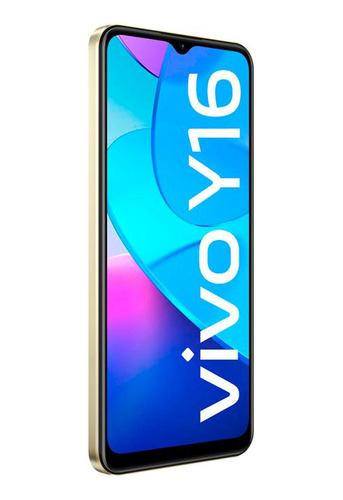 Celular Vivo V2204 Y16 64gb 4gb Ram Drizzling Dorado