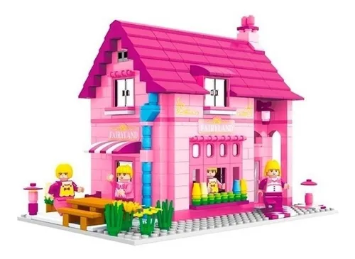 Juguete Casa En Bloques Marca Ausini 24902
