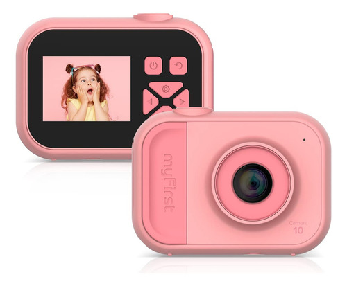 Myfirst Camera 10 - Cámara Digital Para Niños Y Niñas De. Color Rosado