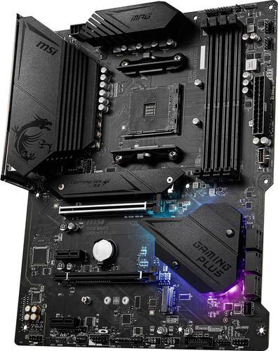 Placa-mãe Msi Mpg B550 Gaming Plus Amd Am4 Ddr4 Atx