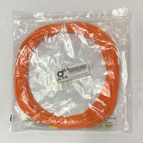 Fibra Optica Patch Cord Duplex Multimodo Lc-lc Cable 13,5mts