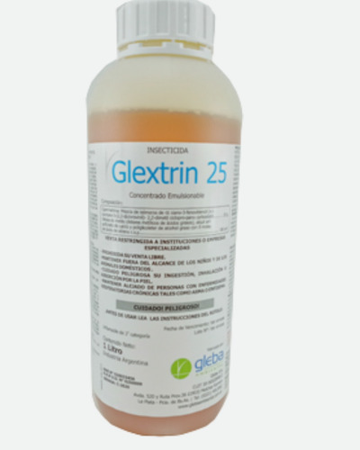 Insecticida Glextrin 25 % Cipermetrina Profesional 1 L