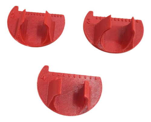 Herramienta De Calibre De Coser 3pcs, Herramienta De Rojo