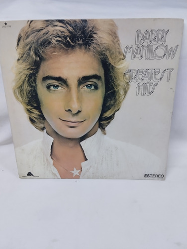 Lp Disco De Acetato Album Doble De Barry Manilow Gratest Hit (Usado)