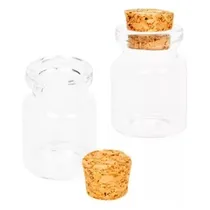 Comprar 12 Botellitas De Vidrio 30 Ml C\u002F Corcho Recuerdos Botellitas