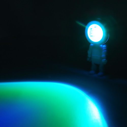 Romántico Astronauta Robot Lámpara Astronauta Proyector De L