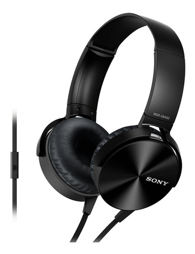 Audífonos Stereo Sony Mdr-xb450ap Headphones Negro