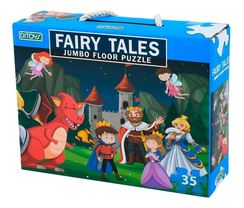 Puzzle 35 Piezas Valija Fairy Tales Ditoys 2377 Canalejas