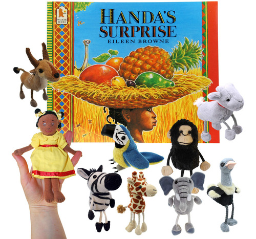 Libro Sorpresa De Handa Con Títeres