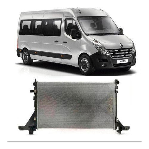 Radiador Renault Master 2.3 2013 2014 2015 2016 2017 2018...