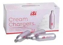 Comprar Cargadores De Crema N2o Isi Para Sifón Crema Batida 24 Pzas