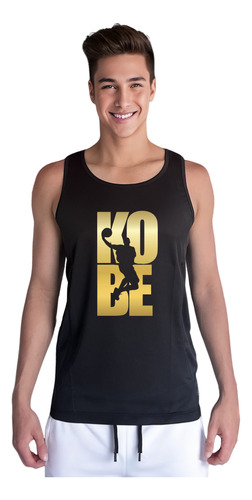 Polera Dryfit Kobe Bryant Gold Basketball Musculosa