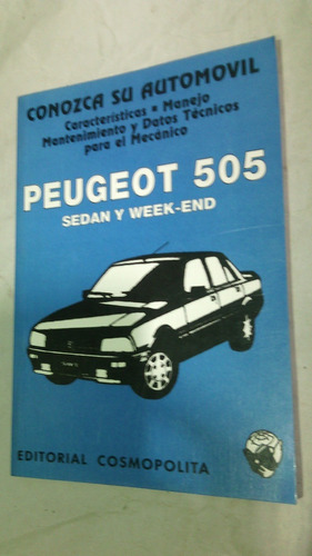 Conozca Su Auto Peugeot 505 Trentini