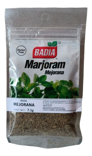 Badia Mejorana Molida Caja (12 Piezas) De 7.1g C/u