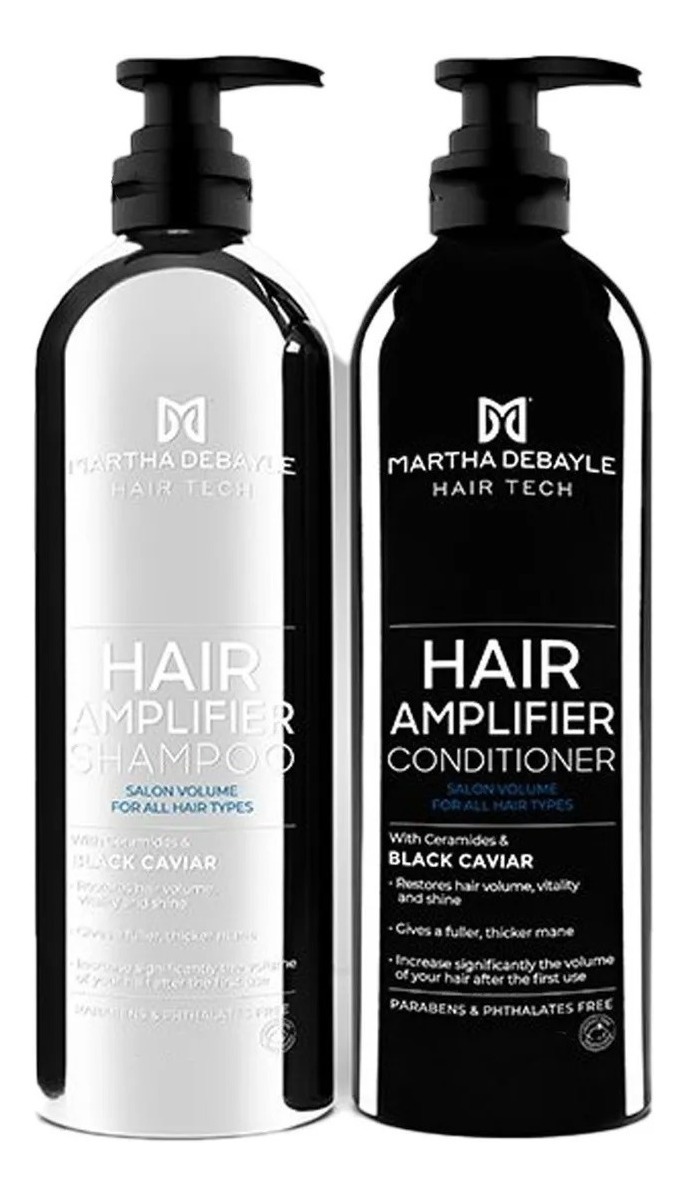Martha Debayle Hair Amplifier Shampoo Y Acondicionador