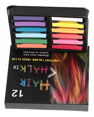 Tiza Desechable Para Teñir El Cabello Tinte Temporal Para