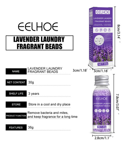 Esferas De Lavanderia Booster Beads Para Washer Calm