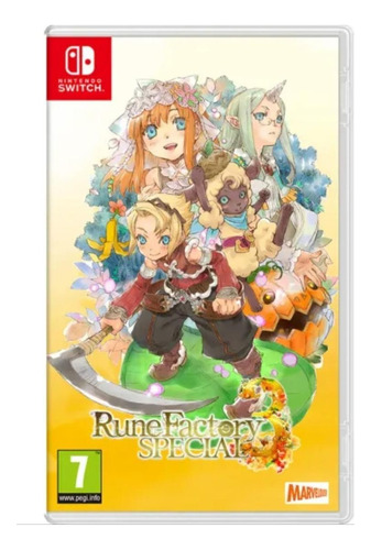 Jogo Rune Factory 3 Special Switch Lacrado