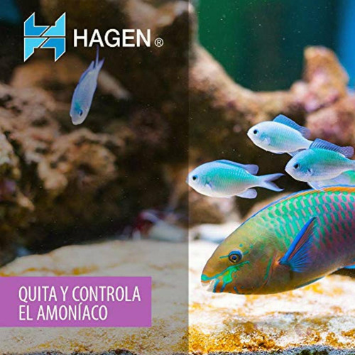 Hagen Aqua Clear Repuesto Removedor De Amoniaco Para Filtro