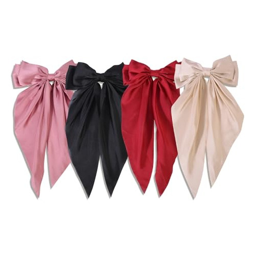 Papasgix Hair Bows Clips For Women, Hair Ribbons Big Kx7yb