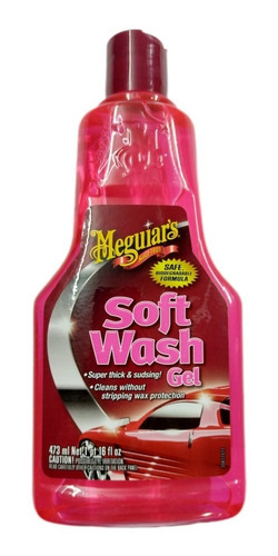 Shampoo Para Autos Soft Wash Gel Meguiar´s 473ml.