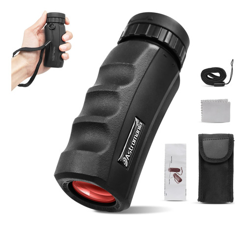 Astromania Monocular Compacto Impermeable De 10 X 25 Para Ad