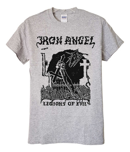 Polera Iron Angel Legions Of Evil Metal Abominatron