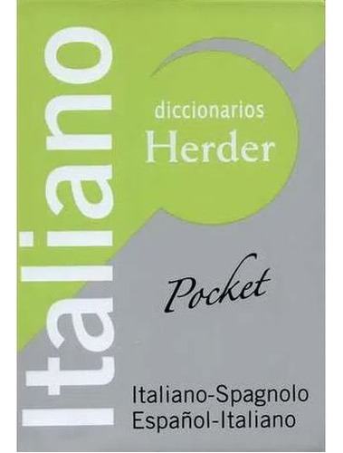 Libro Diccionario Italiano Pocket Lku