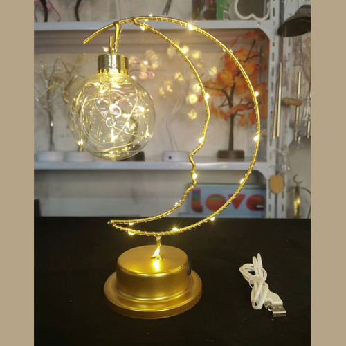 Lámpara Decorativa De Hierro C, Lámpara Decorativa De Hierro